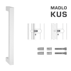 FT - MADLO kód K02K 25x25 mm SP ks | WS - Bílá matná FT - MADLO kód K02K 25x25 mm SP ks | WS - Bílá matná