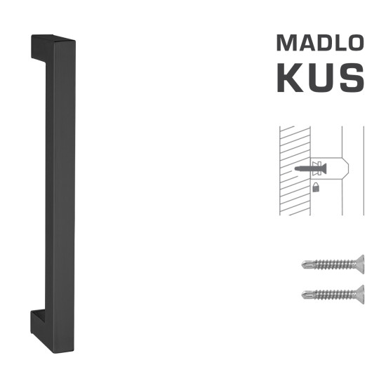 FT - MADLO kód K02K 25x25 mm ST ks | BS - Černá matná