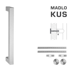FT - MADLO kód K02K 25x25 mm UN ks | BN - Broušená nerez FT - MADLO kód K02K 25x25 mm UN ks | BN - Broušená nerez