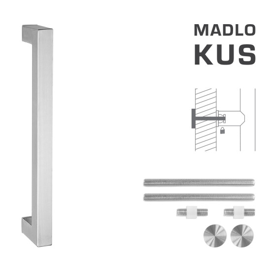 FT - MADLO kód K02K 25x25 mm UN ks | BN - Broušená nerez