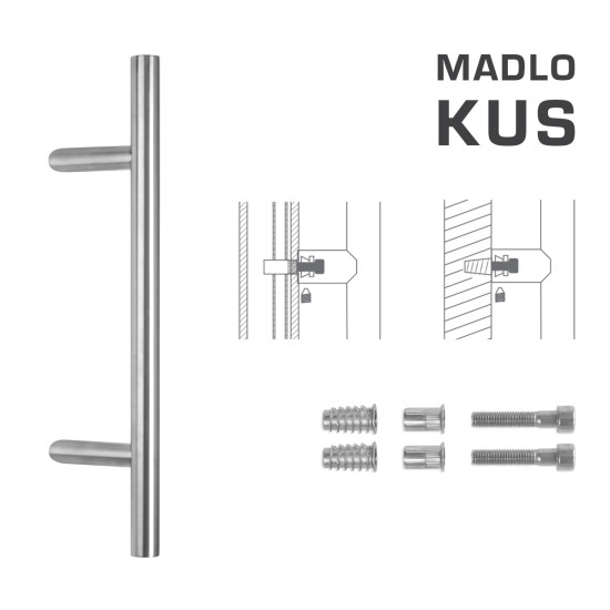 FT - MADLO kód K10 Ø 30 mm SP ks | BN - Broušená nerez