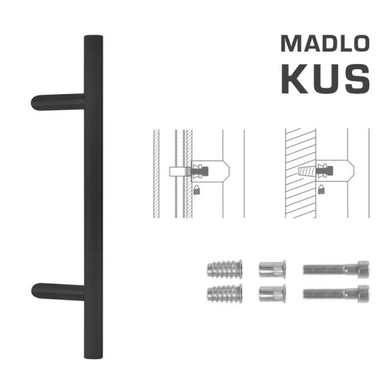 FT - MADLO kód K10 Ø 30 mm SP ks | BS - Černá matná