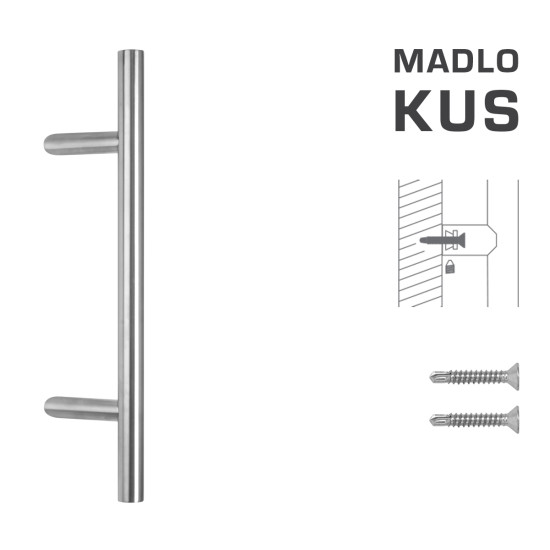 FT - MADLO kód K10 Ø 30 mm ST ks | BN - Broušená nerez