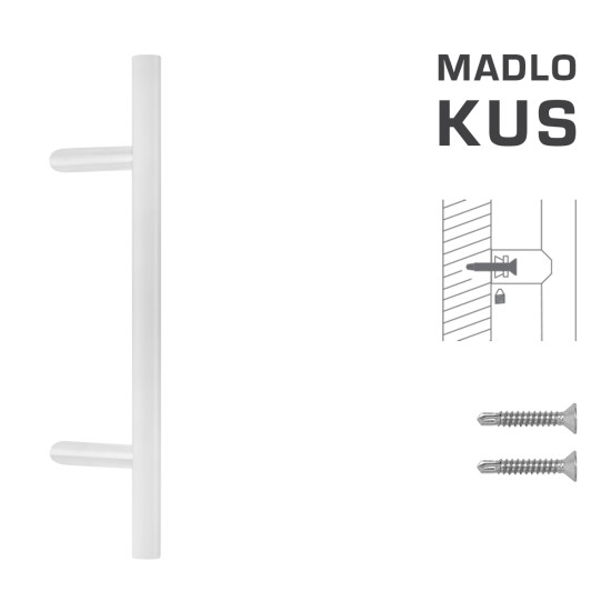 FT - MADLO kód K10 Ø 30 mm ST ks | WS - Bílá matná