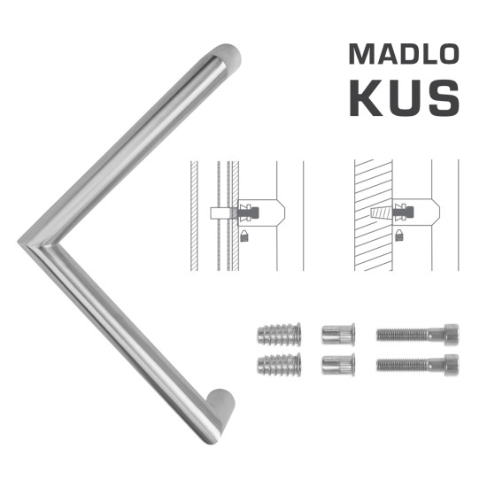 FT - MADLO kód K14 Ø 30 mm SP ks | BN - Broušená nerez