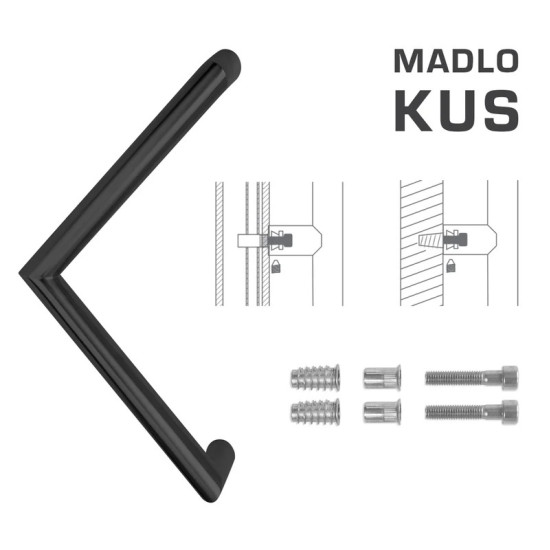 FT - MADLO kód K14 Ø 30 mm SP ks | BS - Černá matná