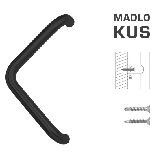 FT - MADLO kód K14T Ø 32 mm ST ks | BS - Černá matná