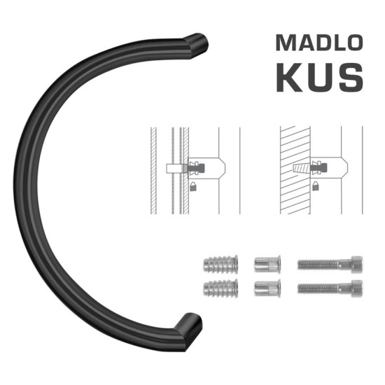 FT - MADLO kód K16 Ø 30 mm SP ks | BS - Černá matná