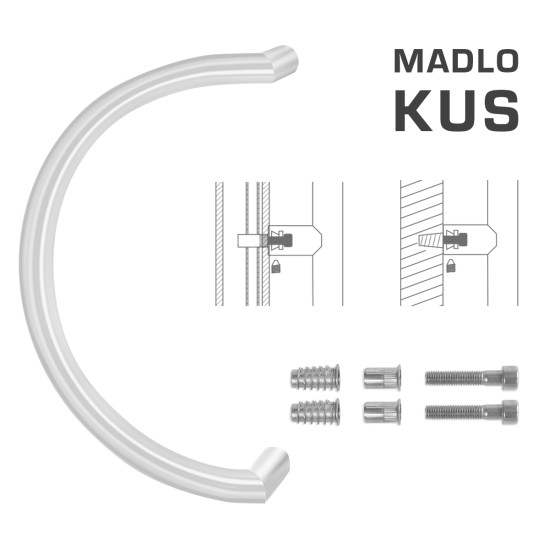 FT - MADLO kód K16 Ø 30 mm SP ks | WS - Bílá matná