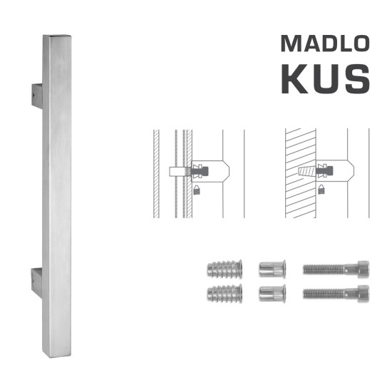 FT - MADLO kód K31 25x25 mm SP ks | BN - Broušená nerez