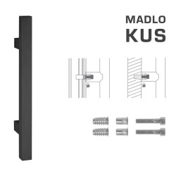 FT - MADLO kód K31 25x25 mm SP ks | BS - Černá matná FT - MADLO kód K31 25x25 mm SP ks | BS - Černá matná