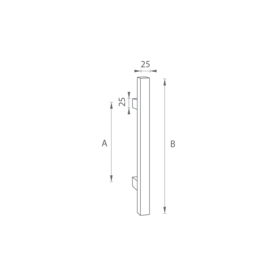 FT - MADLO kód K31 25x25 mm ST ks | BN - Broušená nerez