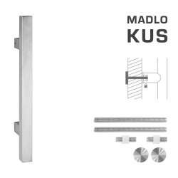FT - MADLO kód K31 25x25 mm UN ks | BN - Broušená nerez FT - MADLO kód K31 25x25 mm UN ks | BN - Broušená nerez