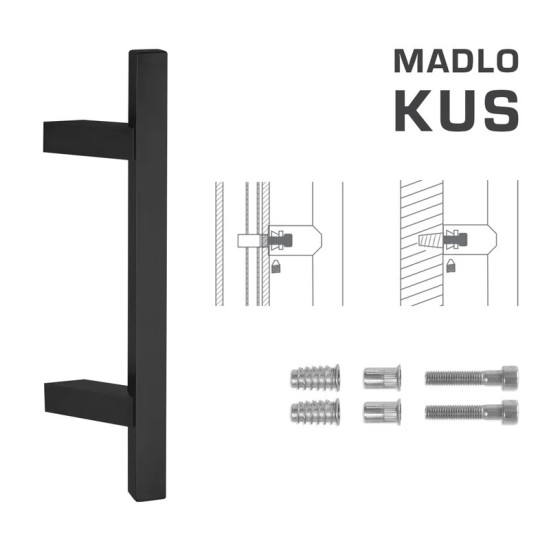 FT - MADLO kód K31Z 25x25 mm SP ks | BS - Černá matná