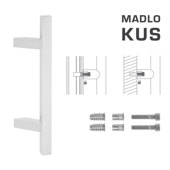 FT - MADLO kód K31Z 25x25 mm SP ks | WS - Bílá matná