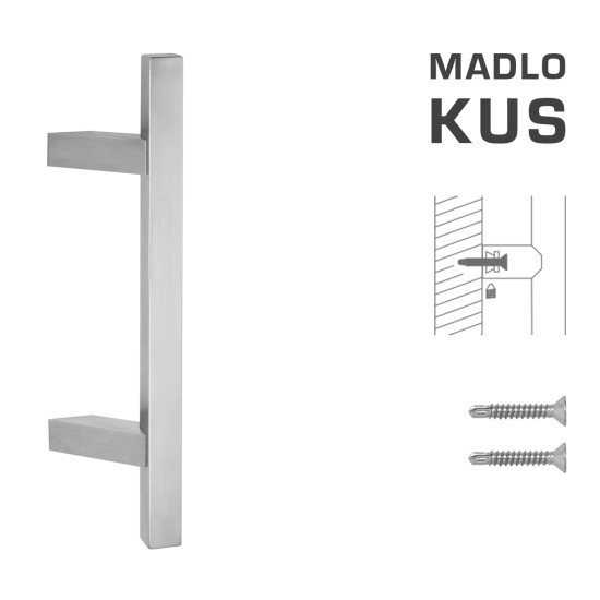 FT - MADLO kód K31Z 25x25 mm ST ks | BN - Broušená nerez