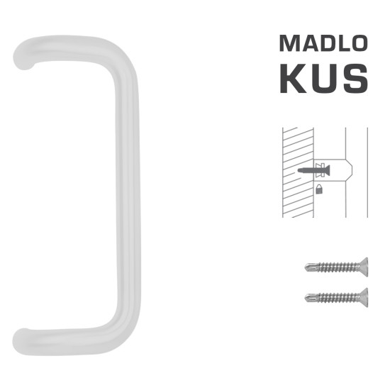 FT - MADLO kód K38 Ø 32 mm ST ks | WS - Bílá matná