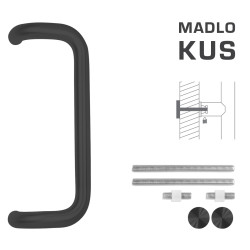 FT - MADLO kód K38 Ø 32 mm UN ks | BS - Černá matná