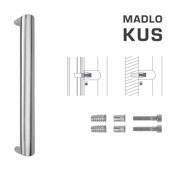 FT - MADLO kód K40 40x20 mm SP ks | BN - Broušená nerez