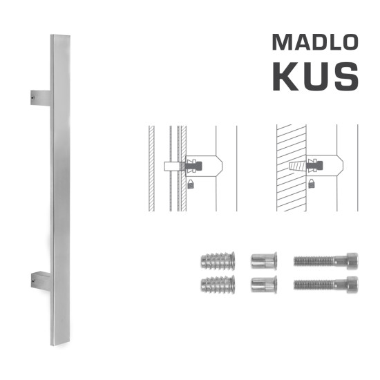 FT - MADLO kód K41S 40x10 mm SP ks | BN - Broušená nerez