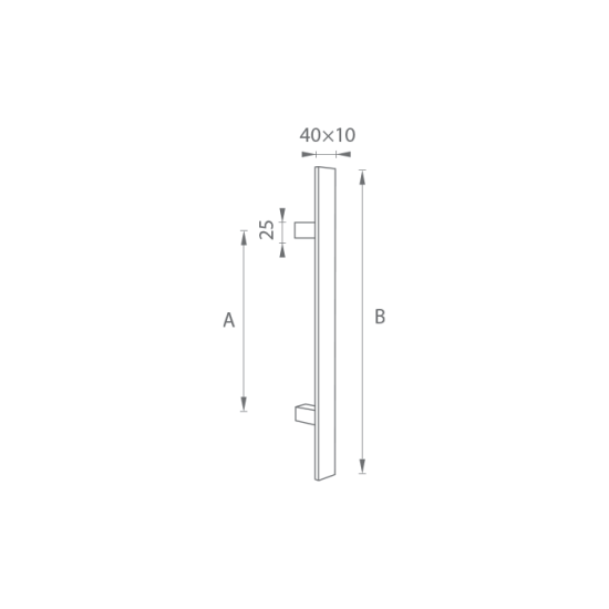 FT - MADLO kód K41S 40x10 mm ST ks | BS - Černá matná