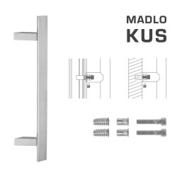 FT - MADLO kód K41Z 40x10 mm SP ks | BN - Broušená nerez