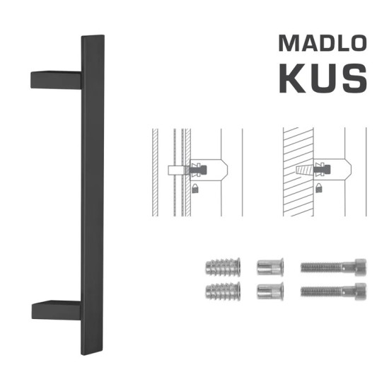 FT - MADLO kód K41Z 40x10 mm SP ks | BS - Černá matná