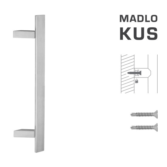 FT - MADLO kód K41Z 40x10 mm ST ks | BN - Broušená nerez