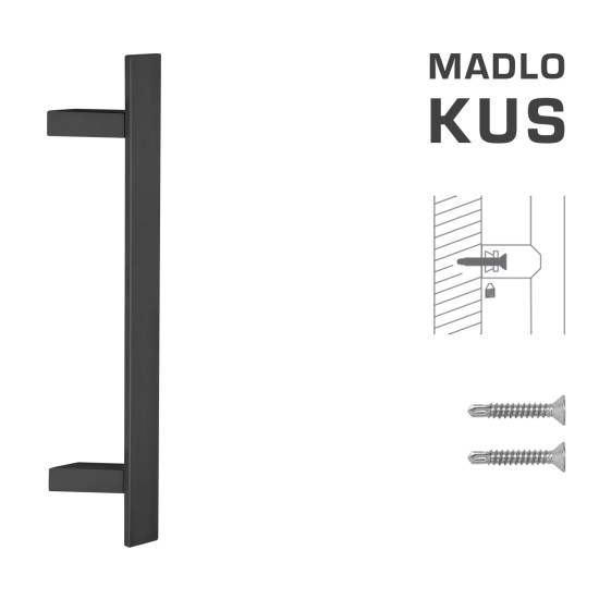 FT - MADLO kód K41Z 40x10 mm ST ks | BS - Černá matná