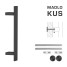 FT - MADLO kód K41Z 40x10 mm UN ks | BS - Černá matná