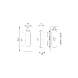 FT - Mušle hranatá BB / S - 3663AF | ANT - Antracit FT - Mušle hranatá BB / S - 3663AF | ANT - Antracit