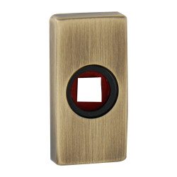 FT - Rozeta 276 - POD kliky - 60 x 30 mm | OGS - Bronz česaný matný