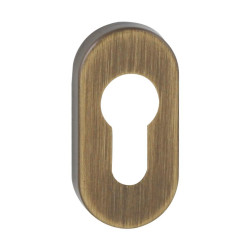 FT - Rozeta R - PZ - 60 x 30 mm | OGS - Bronz česaný matný FT - Rozeta R - PZ - 60 x 30 mm | OGS - Bronz česaný matný