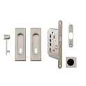FT - Set na posuvné dveře hranatý - BB / D | NP - Nikl perla