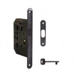 FT - Zámek na posuvné dveře 60/50 BB | OGR - Bronz česaný lesklý FT - Zámek na posuvné dveře 60/50 BB | OGR - Bronz česaný lesklý