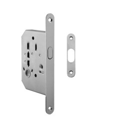 FT - Zámek na posuvné dveře 61/50 WC | OC - Chrom lesklý FT - Zámek na posuvné dveře 61/50 WC | OC - Chrom lesklý