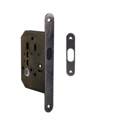 FT - Zámek na posuvné dveře 61/50 WC | OGA - Antik šedá FT - Zámek na posuvné dveře 61/50 WC | OGA - Antik šedá