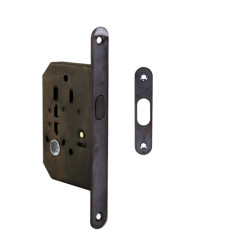 FT - Zámek na posuvné dveře 61/50 WC | OGR - Bronz česaný lesklý FT - Zámek na posuvné dveře 61/50 WC | OGR - Bronz česaný lesklý