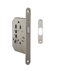 FT - Zámek na posuvné dveře 61/50 WC | ONL - Nikl lesklý FT - Zámek na posuvné dveře 61/50 WC | ONL - Nikl lesklý