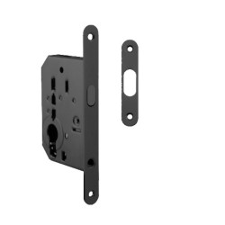 FT - Zámek na posuvné dveře 62/50 PZ | BS - Černá matná FT - Zámek na posuvné dveře 62/50 PZ | BS - Černá matná