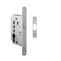 FT - Zámek na posuvné dveře 62/50 PZ | OC - Chrom lesklý FT - Zámek na posuvné dveře 62/50 PZ | OC - Chrom lesklý