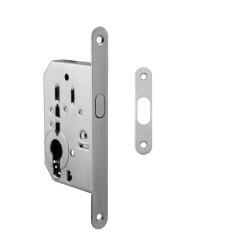 FT - Zámek na posuvné dveře 62/50 PZ | OCS - Chrom broušený FT - Zámek na posuvné dveře 62/50 PZ | OCS - Chrom broušený