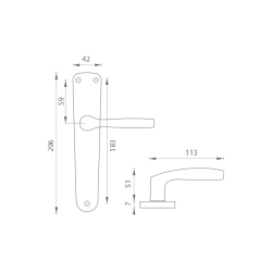 GI - LUXOR | F2 - Šampaň elox GI - LUXOR | F2 - Šampaň elox