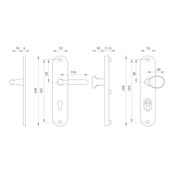 GI - STANDARD | F1 - Přírodní elox GI - STANDARD | F1 - Přírodní elox