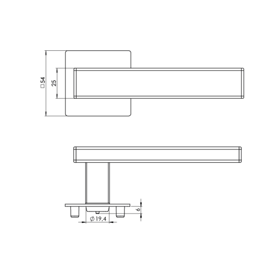 GK - CUBICO PIATTA S QUATTRO - HR | BN - Broušená nerez (71)