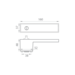 GK - FRAME WC | Velvet šedá (22)