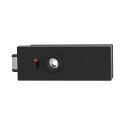 GK - PURISTO S - ZÁMEK na skleněné dveře - WC S2L | Grafit černá (78)