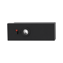 GK - PURISTO S - ZÁMEK na skleněné dveře - WC S2L - magnetický | Grafit černá (78)