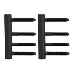 GK - Panty AXUM 9301 - dřevěný rám | Grafit černá (88)