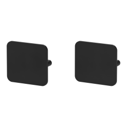 GK - ROZETA ONE - HR záslepka | Grafit černá (78)